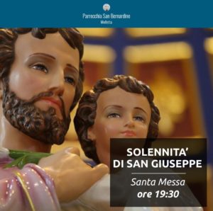 SAN GIUSEPPE SOLENNITA SANTA MESSA MOLFETTA