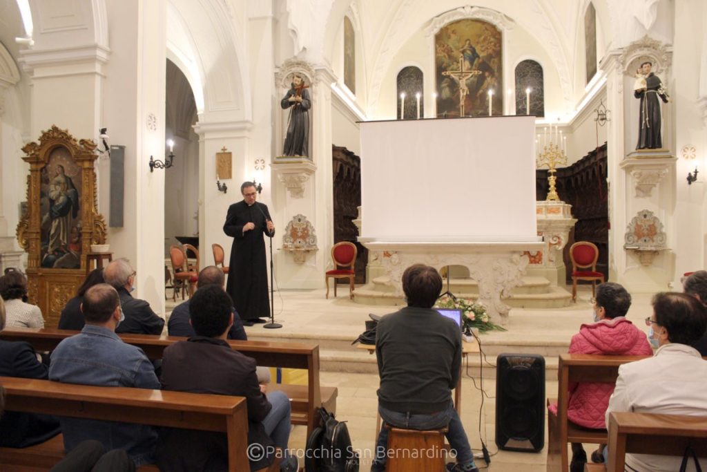 parrocchia san bernardino molfetta messa saluto don pasquale cambio parroco