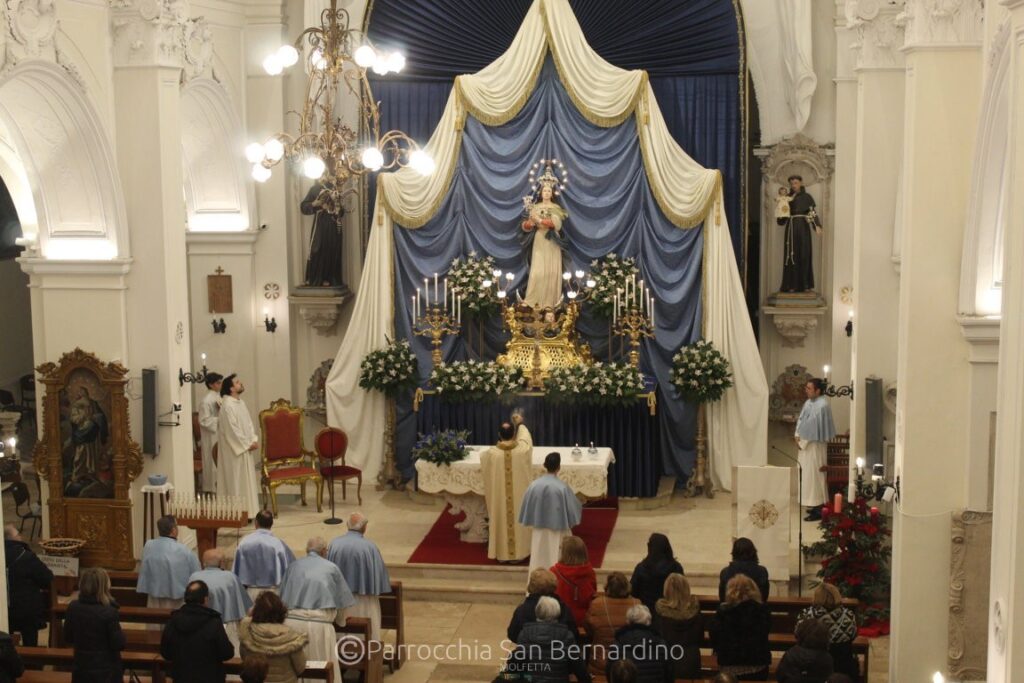 parrocchia san bernardino molfetta - novena immacolata concezione giornata eucaristica 2022