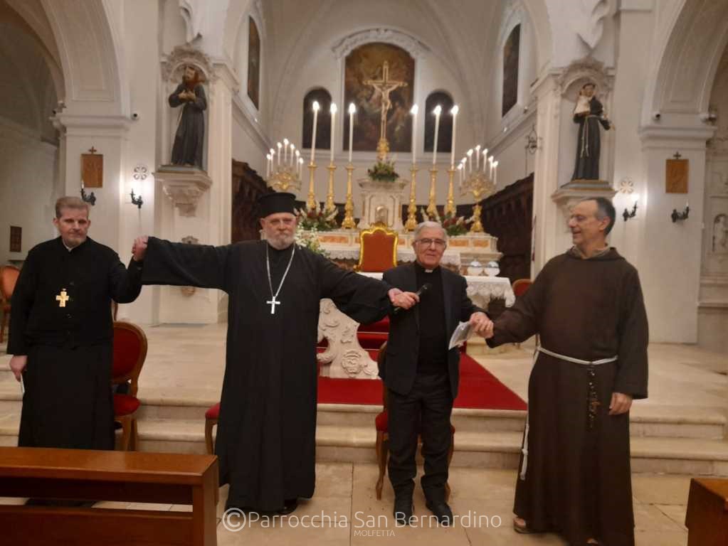 parrocchia san bernardino - diocesi molfetta - settimana preghiera unità dei cristiani 2023