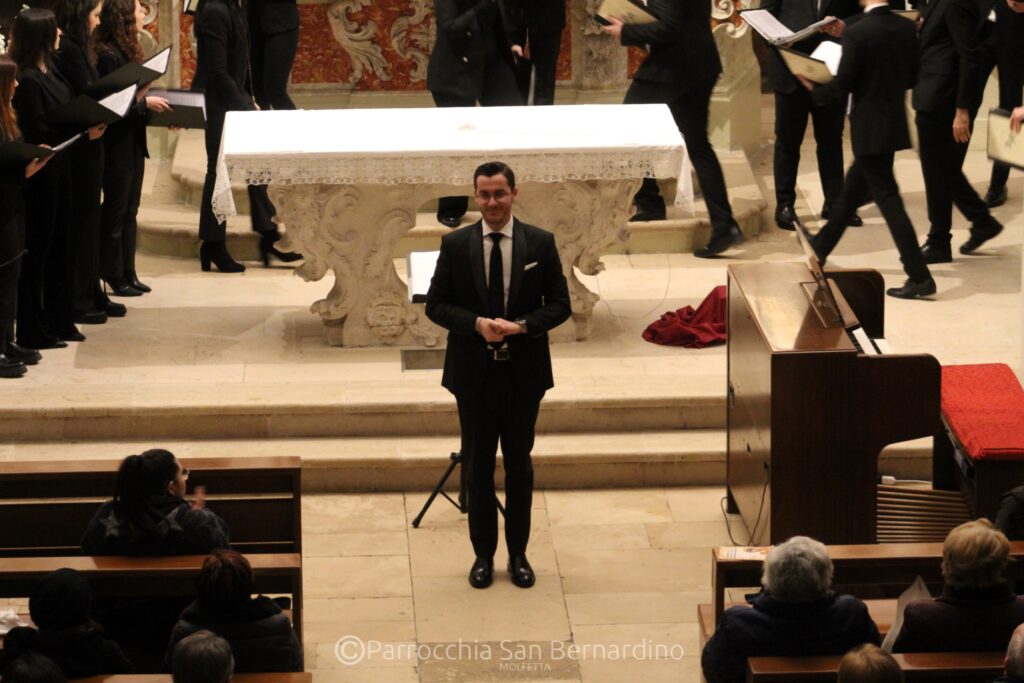 parrocchia san bernardino molfetta - concerto quaresima 2023 medirazione schola cantorum harmonia mundi 