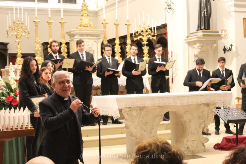 parrocchia san bernardino molfetta - concerto quaresima 2023 medirazione schola cantorum harmonia mundi 