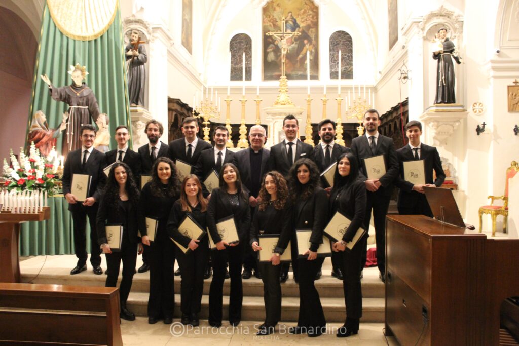 parrocchia san bernardino molfetta - concerto quaresima 2023 medirazione schola cantorum harmonia mundi 