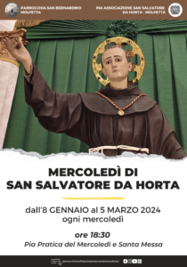 parrocchia san bernardino molfetta - nove mercoledì san salvatore da horta 2025